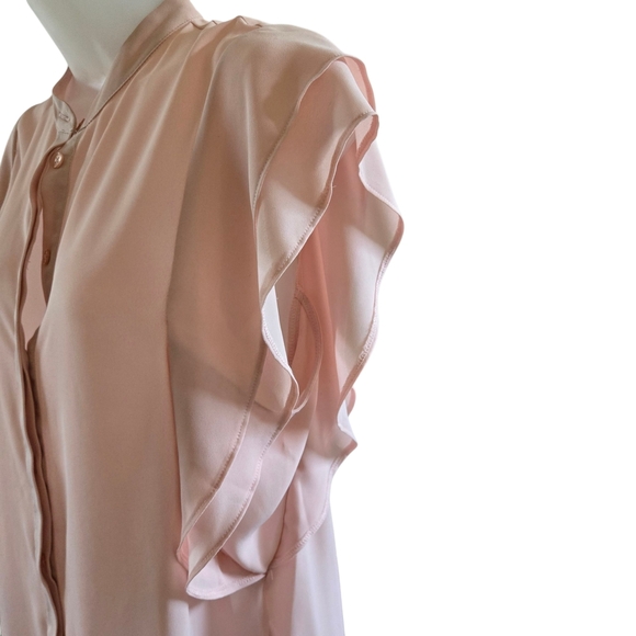 ASOS Light Pink Women's Blouse - Picture 6 of 10